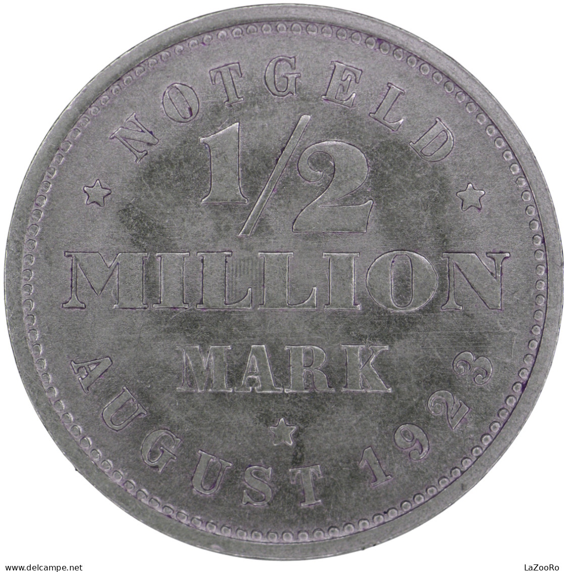 LaZooRo: Germany HAMBURG 500000 Mark 1923 UNC - Monetari/ Di Necessità