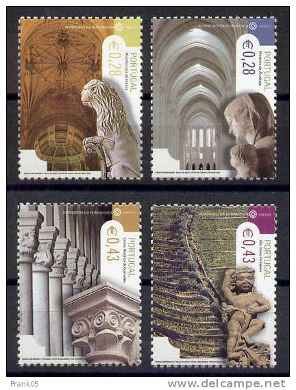 Portugal 2002 Set Kulturerbe Der Menschheit / World Heritage UNESCO ** - UNESCO