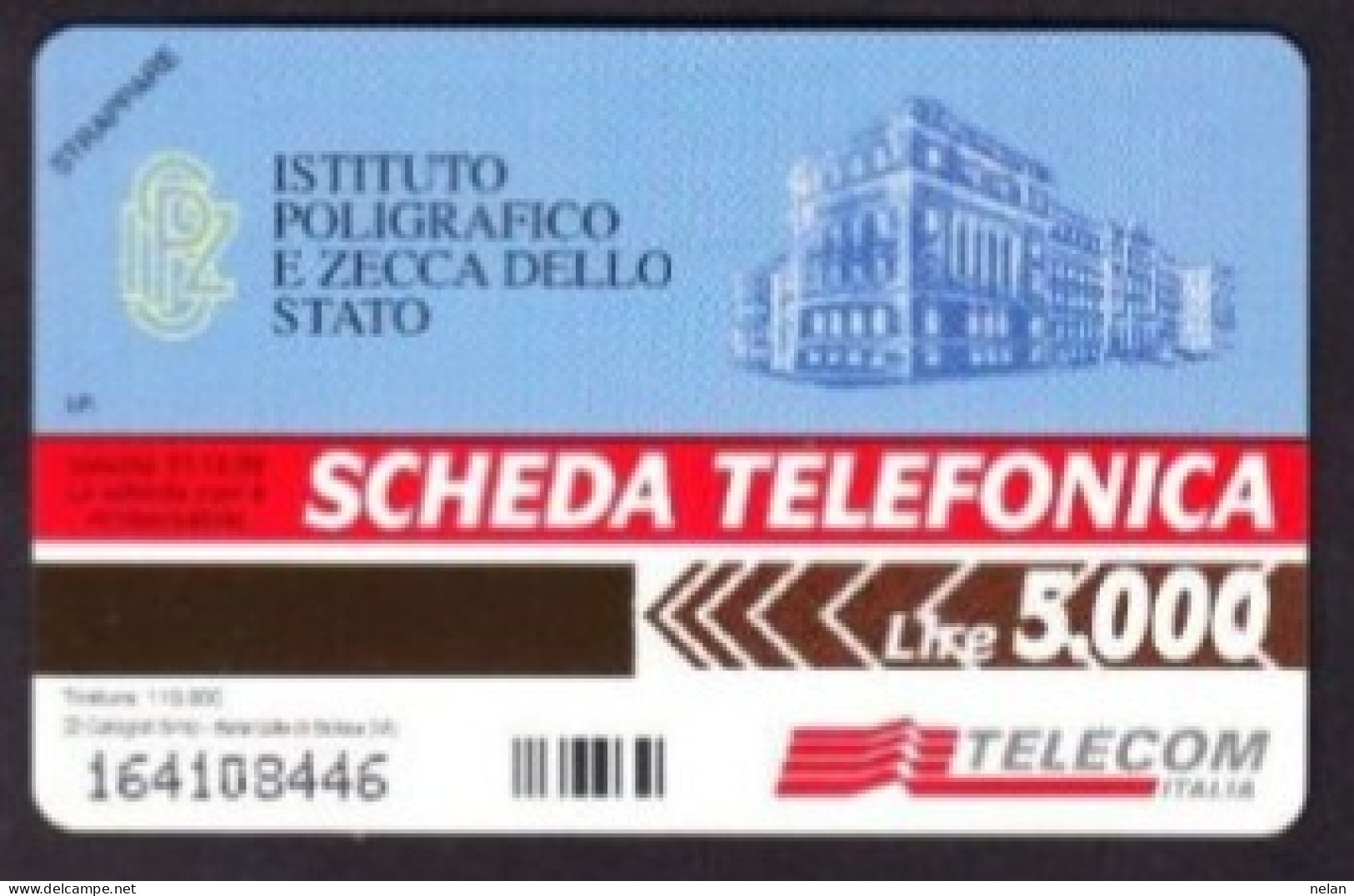 SCHEDA TELEFONICA  - ITALIA - TELECOM - NUOVA - ISTITUTO POLIGRAFICO E ZECCA DELLO STATO - Öff. Sonderausgaben