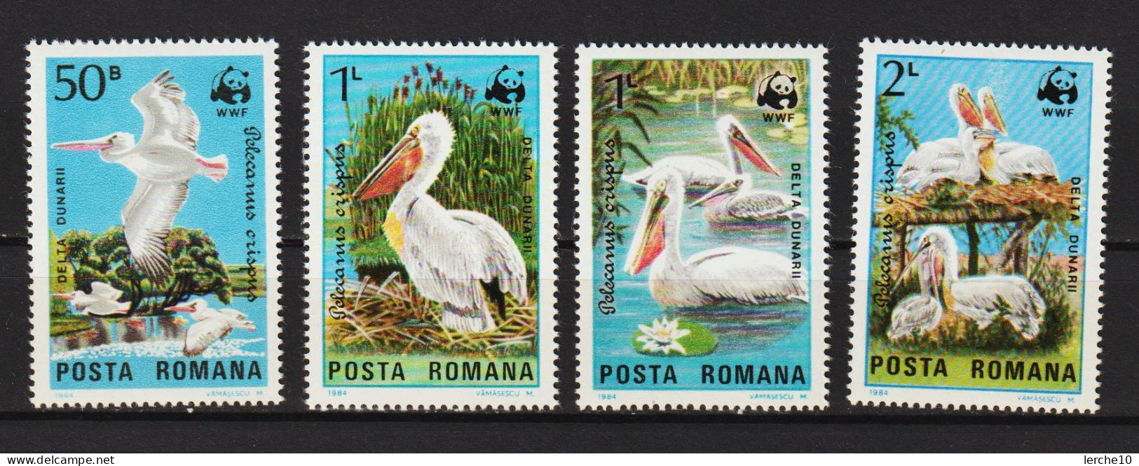 Rumänien  MiNr. 4104-4107 ** Mint MNH - Pelicans