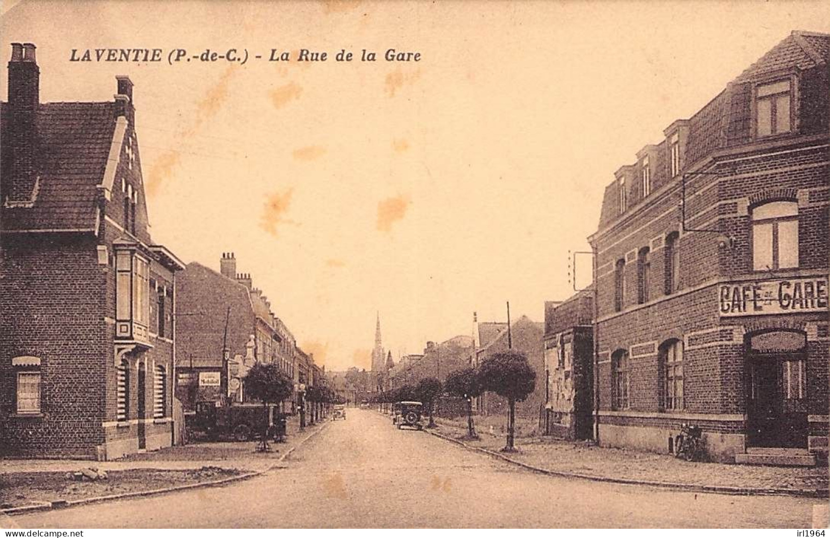 LAVENTIE LA RUE DE LA GARE - Laventie