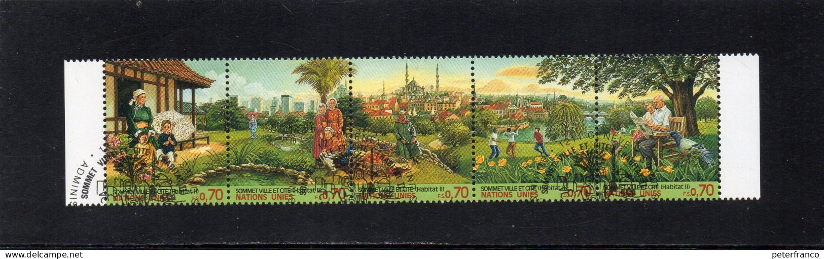 1996 ONU Ginevra - Habitat - Used Stamps