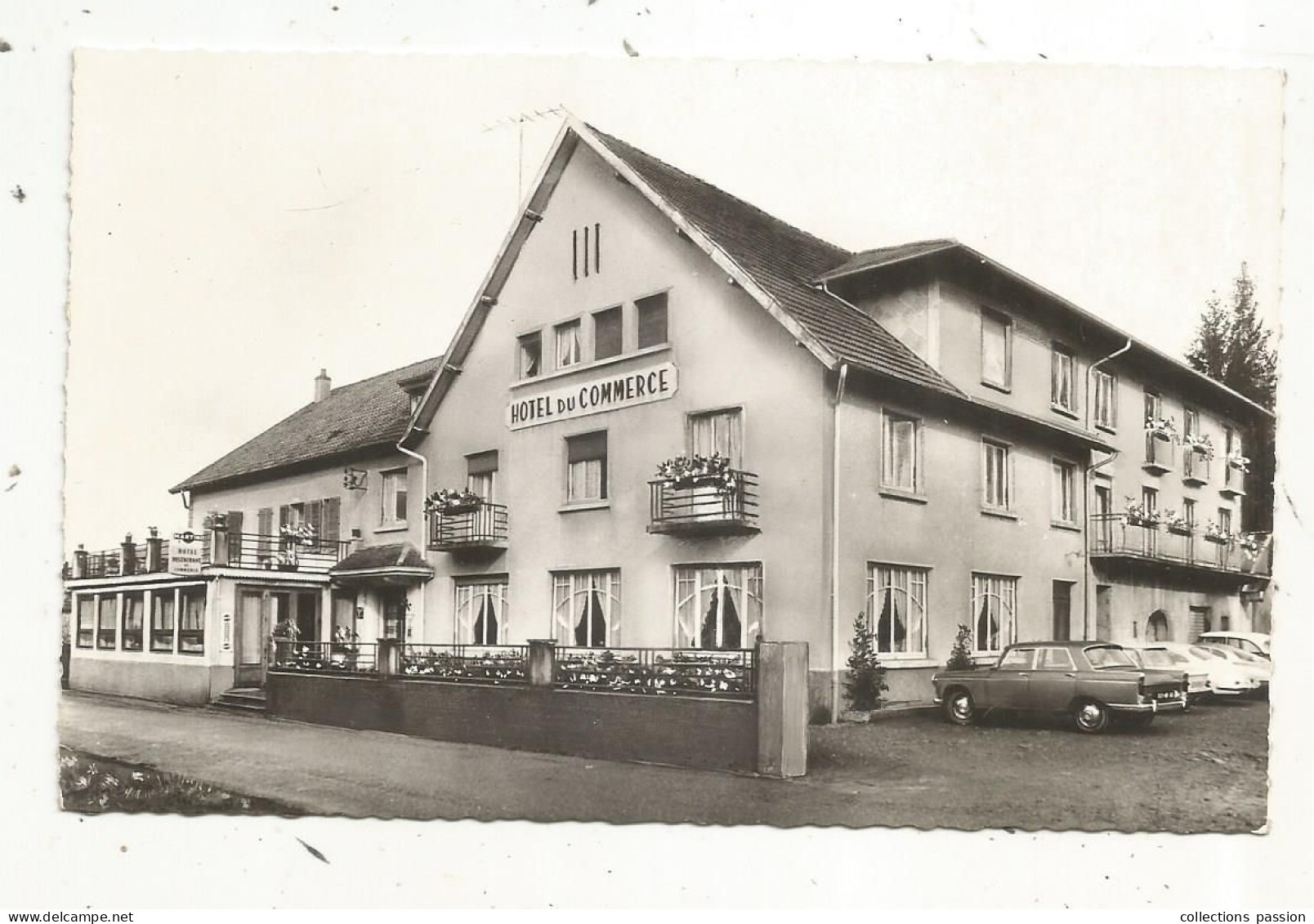 Cp, 70, CHAMPAGNEY, Hotel-restaurant Du COMMERCE, Vierge , Photo A. Masloff - Champagney