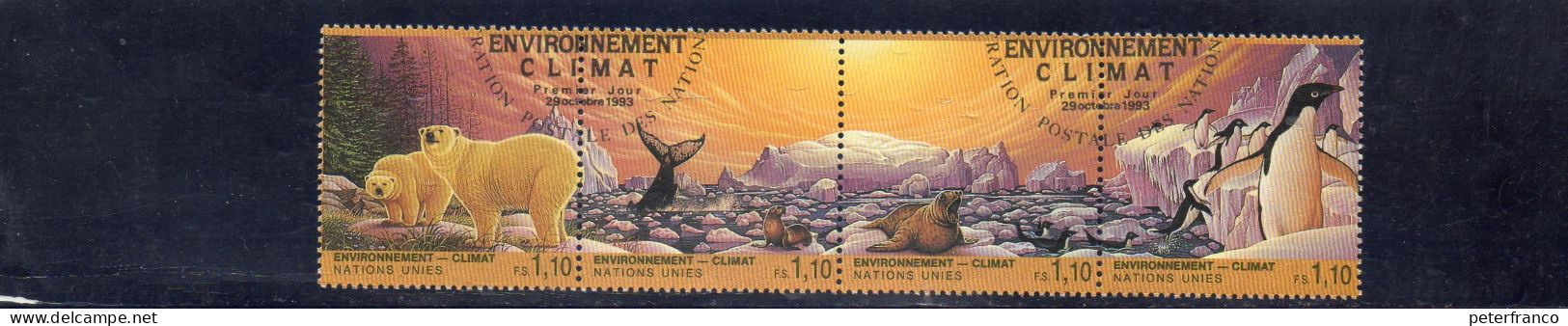 1993 ONU Ginevra - Ambiente E Clima - Used Stamps