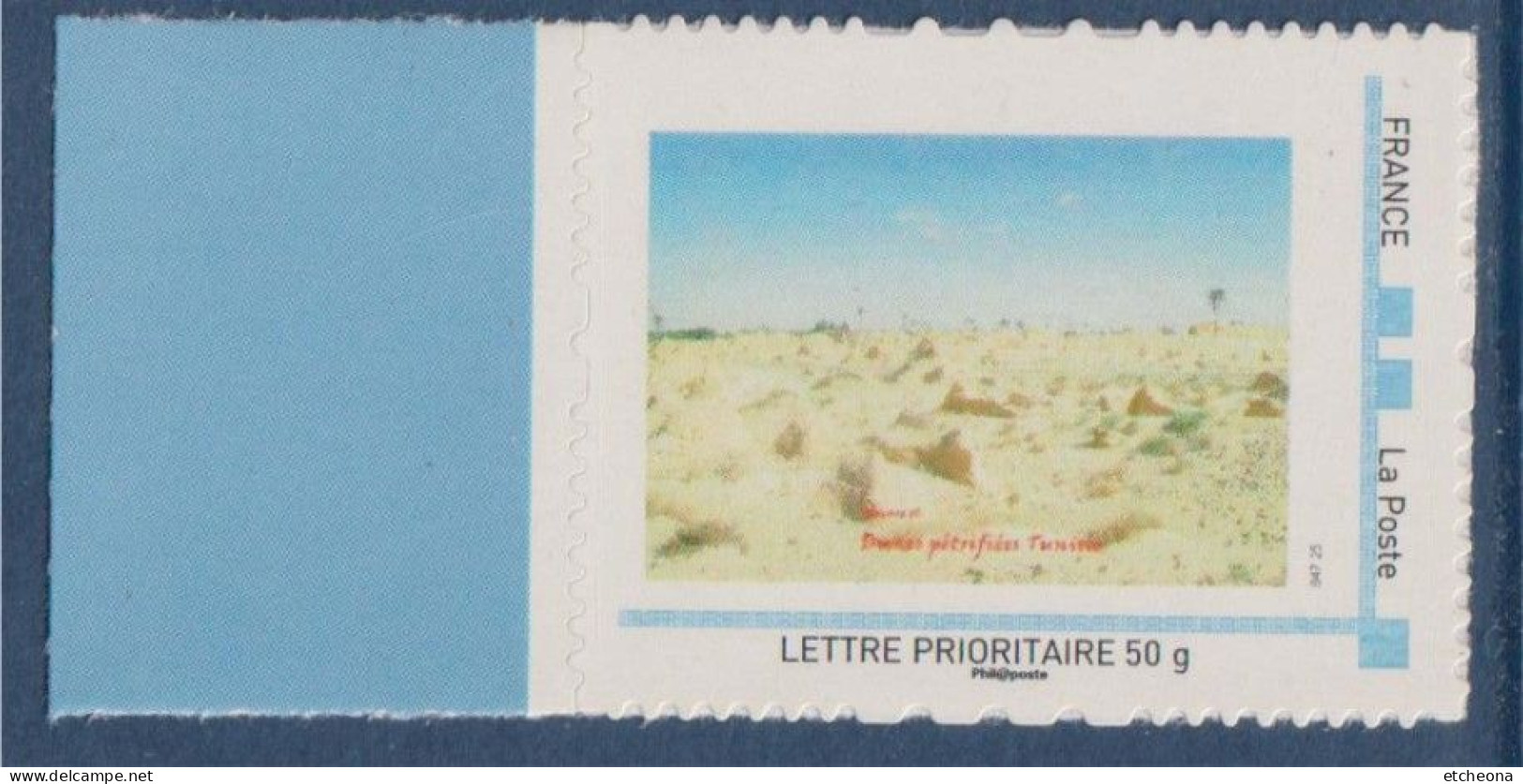 MonTimbraMoi, France -50g Horizontal, Série Nature, Dunes Pétrifiées  Tunisie, Type Etoile - Ungebraucht