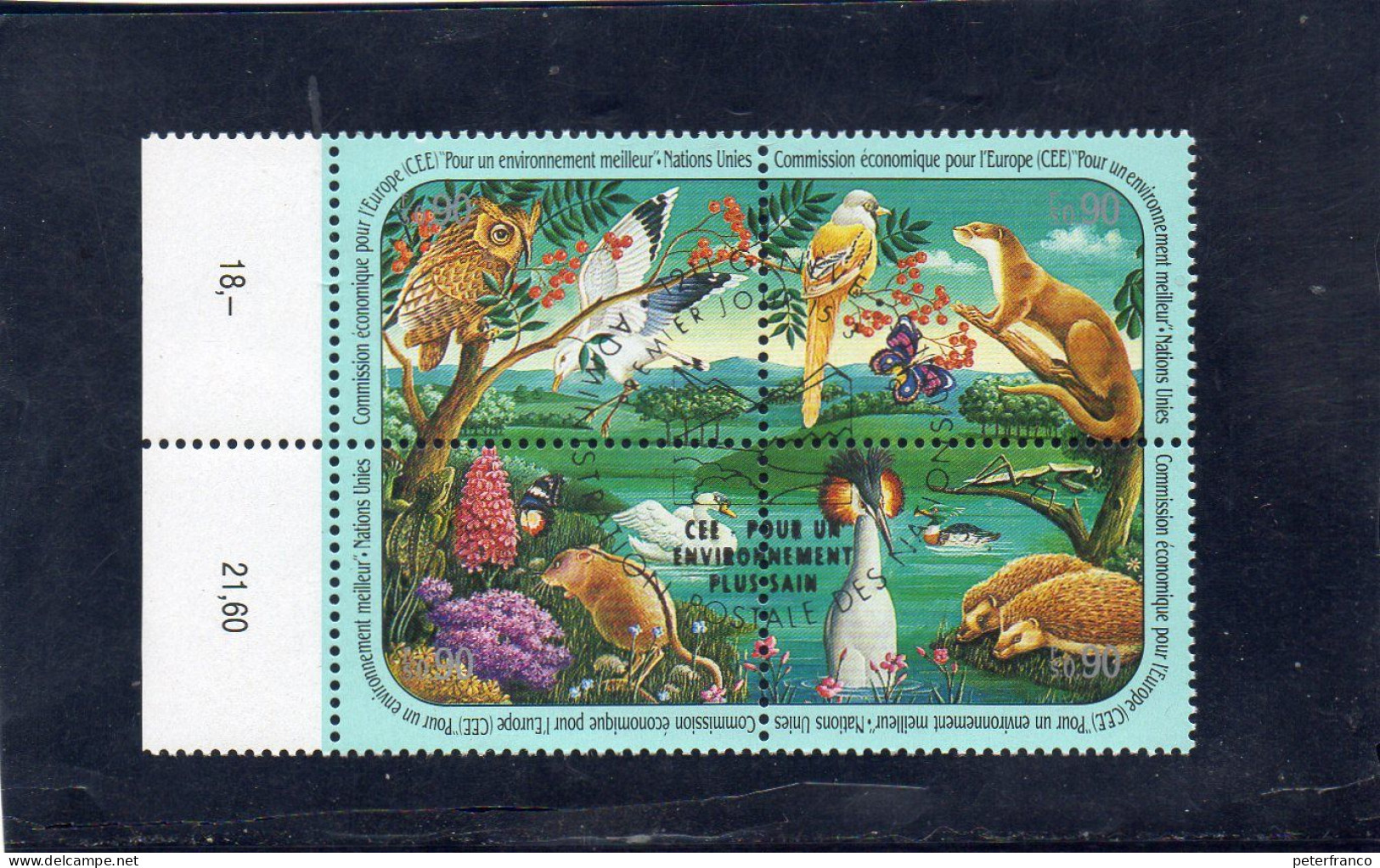 1991 ONU Ginevra - Commissione Economica Per L'Europa - Used Stamps