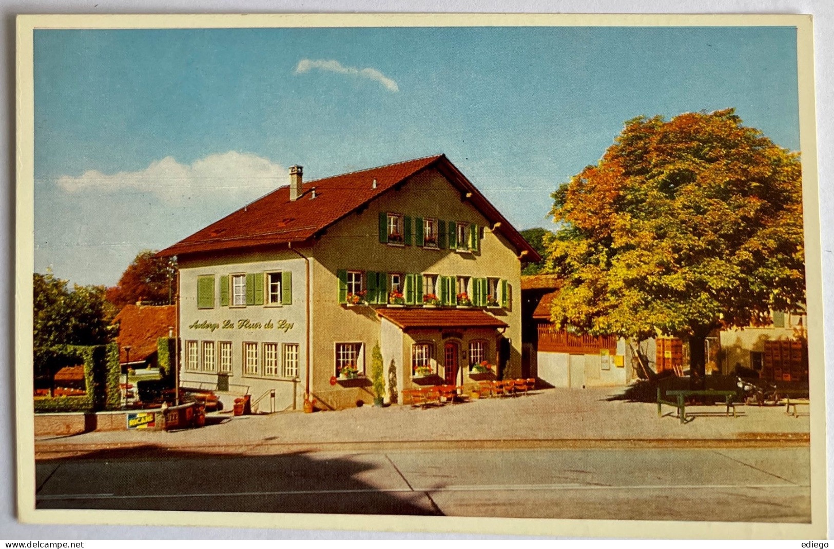 PRILLY - AUBERGE DE LA FLEUR DE LYS 1958 - Prilly