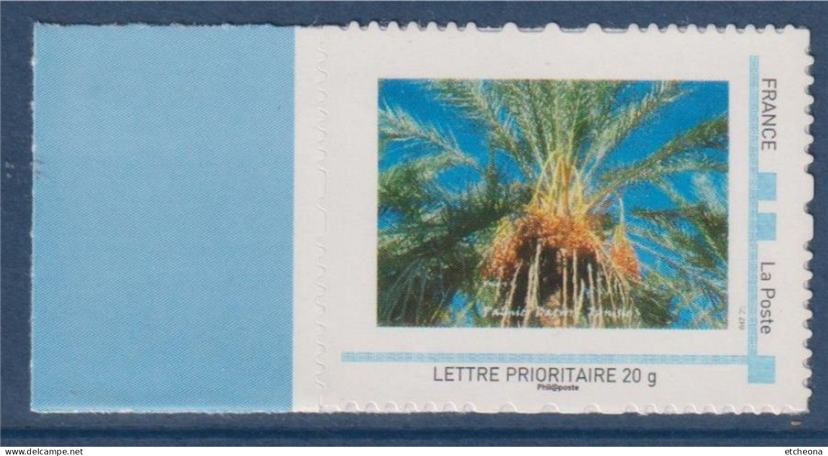 MonTimbraMoi, France -20g Horizontal, Série Nature, Palmier Datier Tunisie, Type Etoile - Nuevos