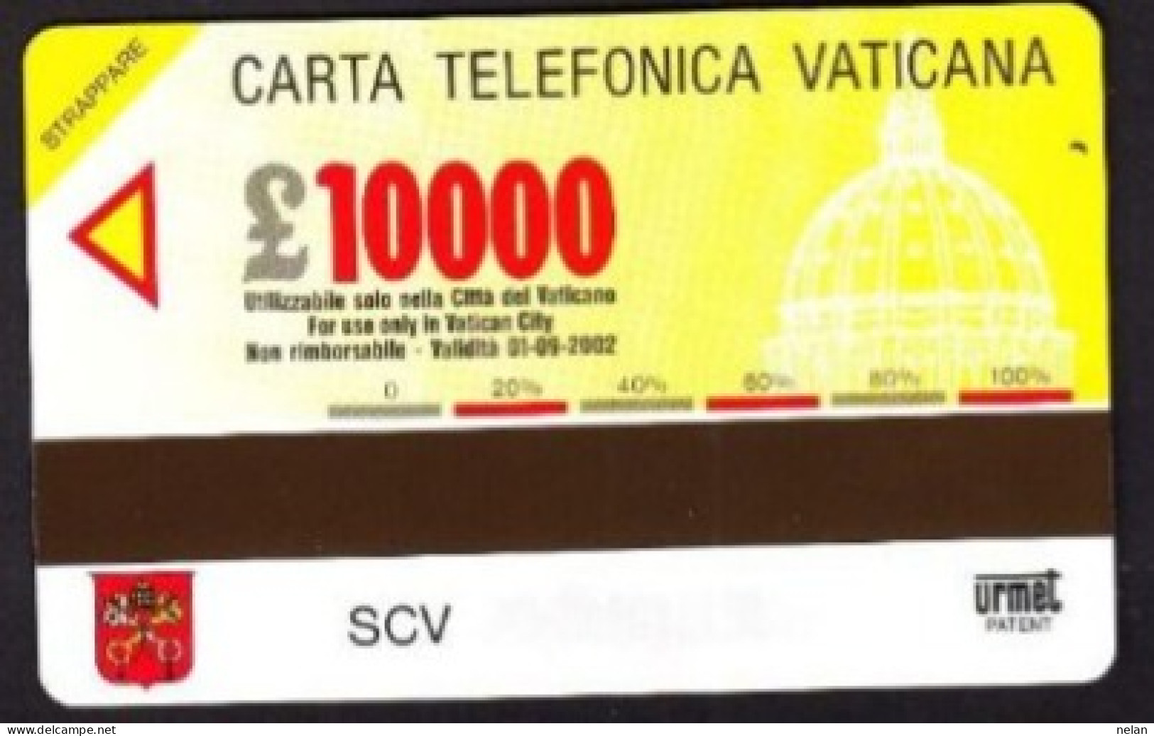 SCHEDA TELEFONICA  - ITALIA - VATICANO - URMET - NUOVA - GIUBILEO 2000 - RAFFAELLO - Vaticano