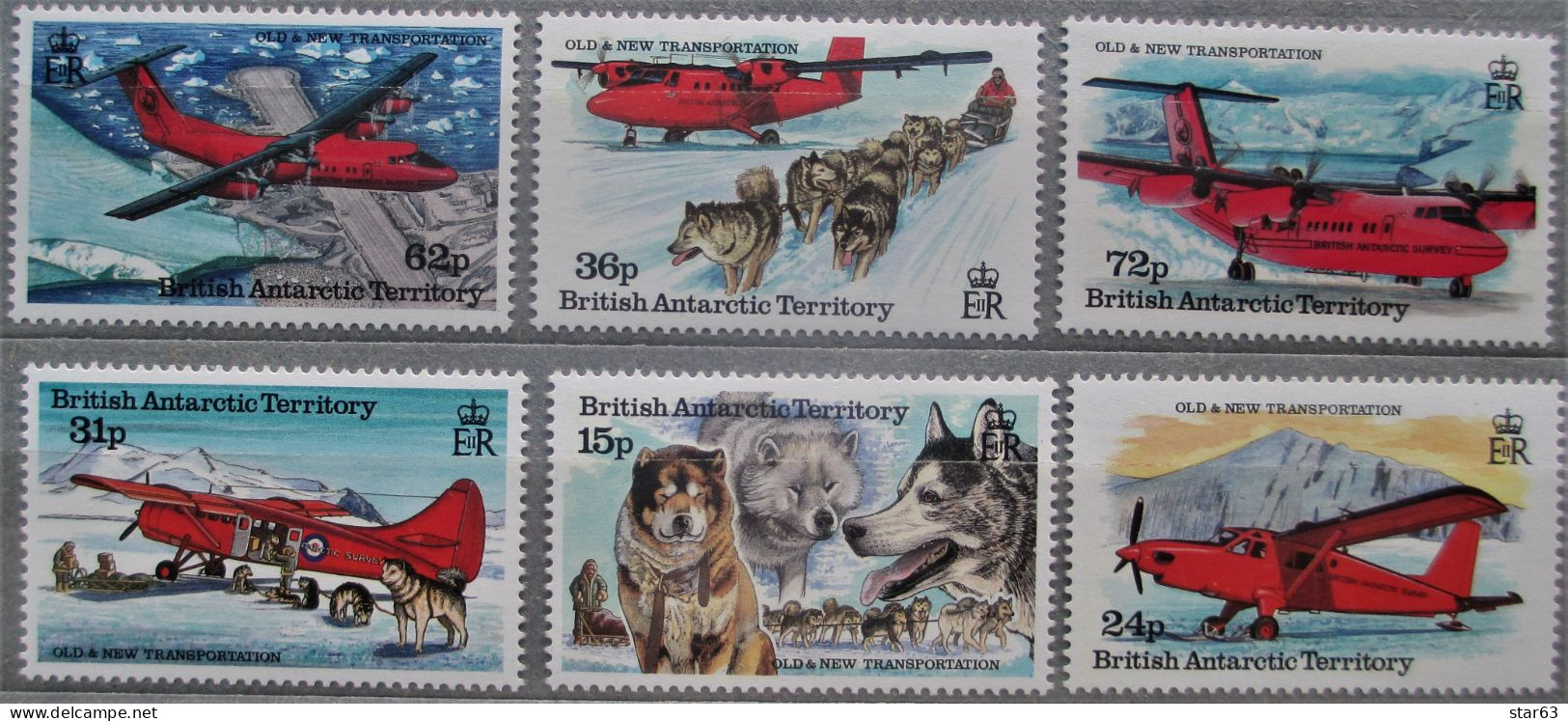 BAT  1994  Old And New Transportation Mi. 225 - 230  MNH - Ongebruikt