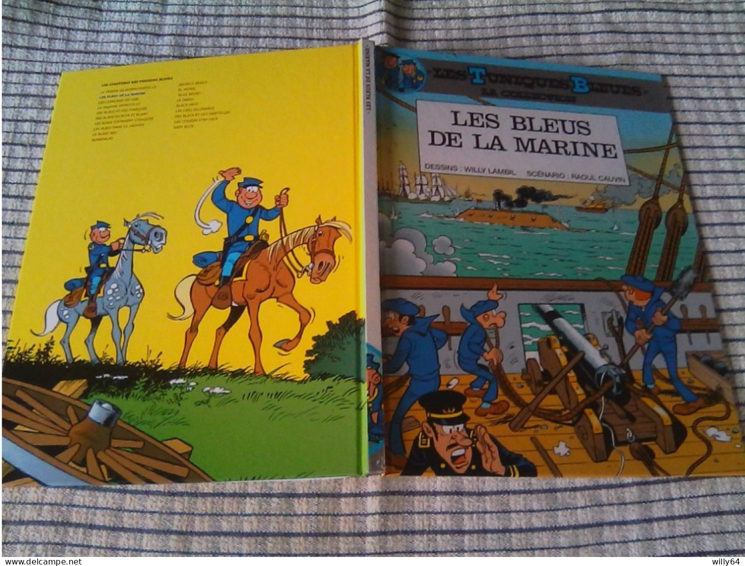 Les Tuniques Bleues  La Collection Hachette  Les Bleus De La Marine + Pages Des Coulisses  2011  Comme Neuve - Tuniques Bleues, Les