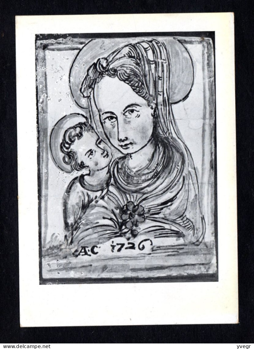 Italie - FAENZA - Museo Internazionale Delle Ceramiche - Targa Murale Con La Vergine E Il Bambino 1726 - Faenza