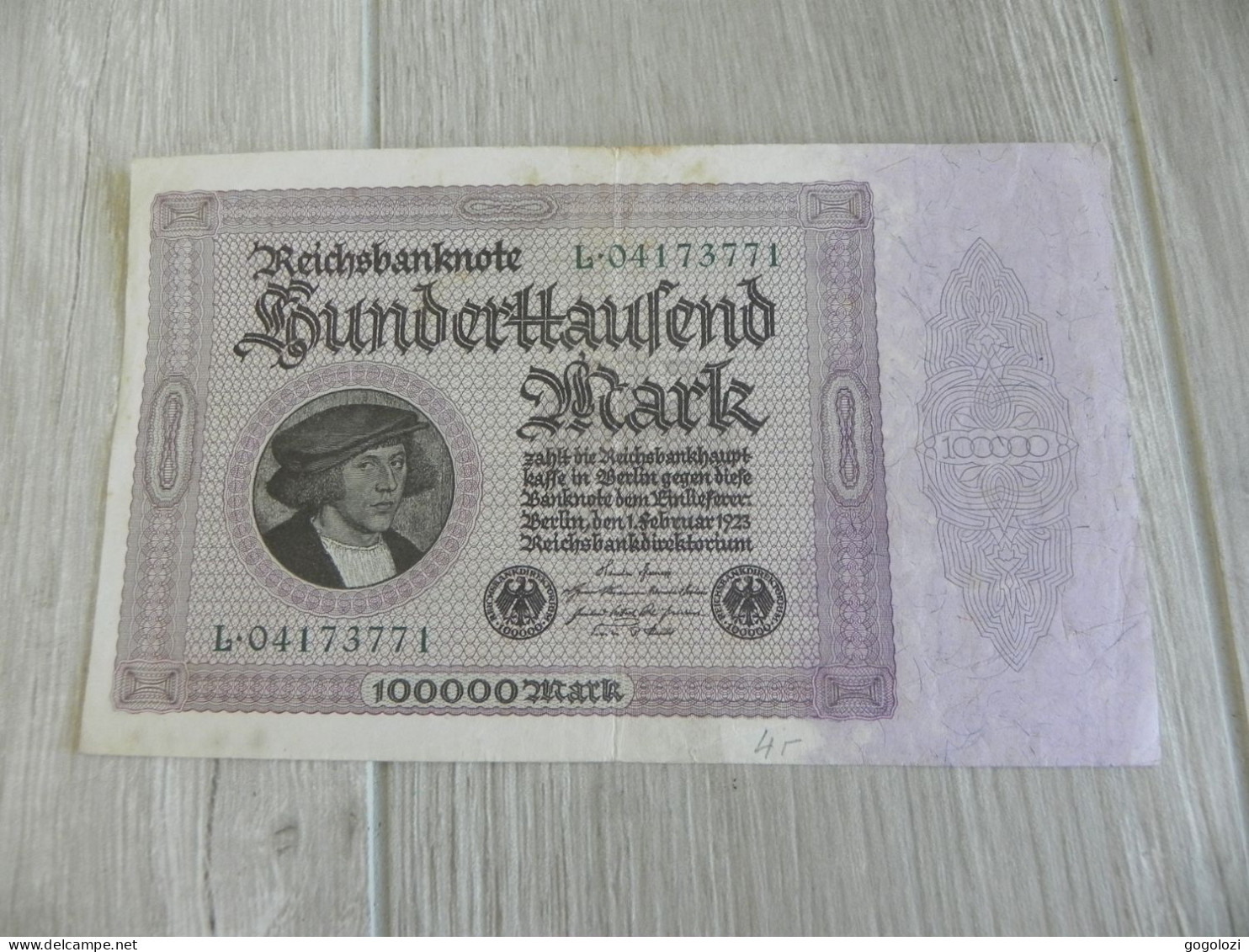 Deutschland 100'000 Mark 1923 - 100000 Mark
