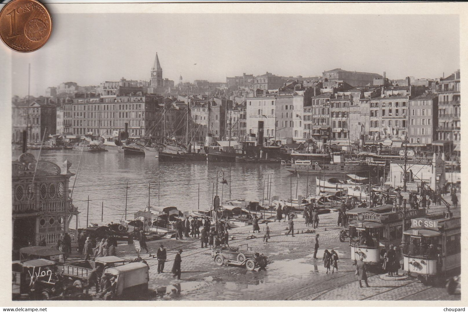 13 - Carte Postale Semi Moderne De MARSEILLE    Le Vieux Port - Vecchio Porto (Vieux-Port), Saint Victor, Le Panier