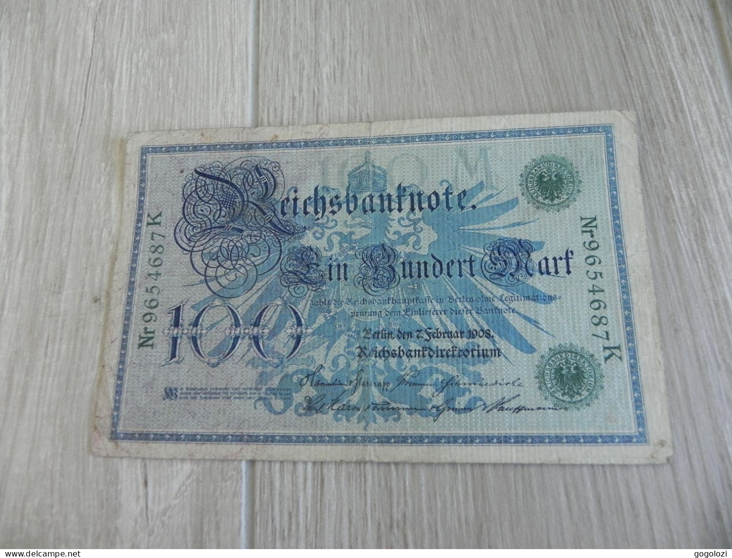 Deutschland 100 Mark 1908 - 100 Mark