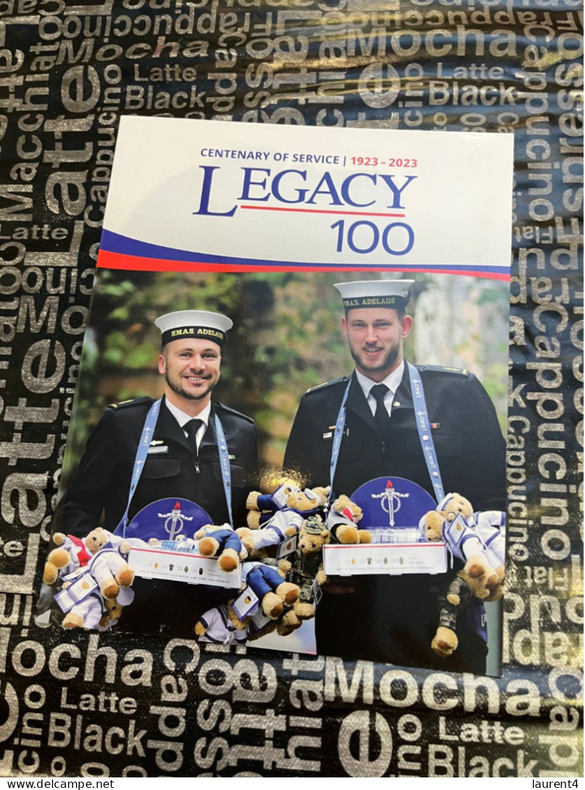 (folder 31-7-2023) Australia Post - 2023 Folder + Cover - Centenary Of Legacy (Presentation Pack + Cover) - Presentation Packs