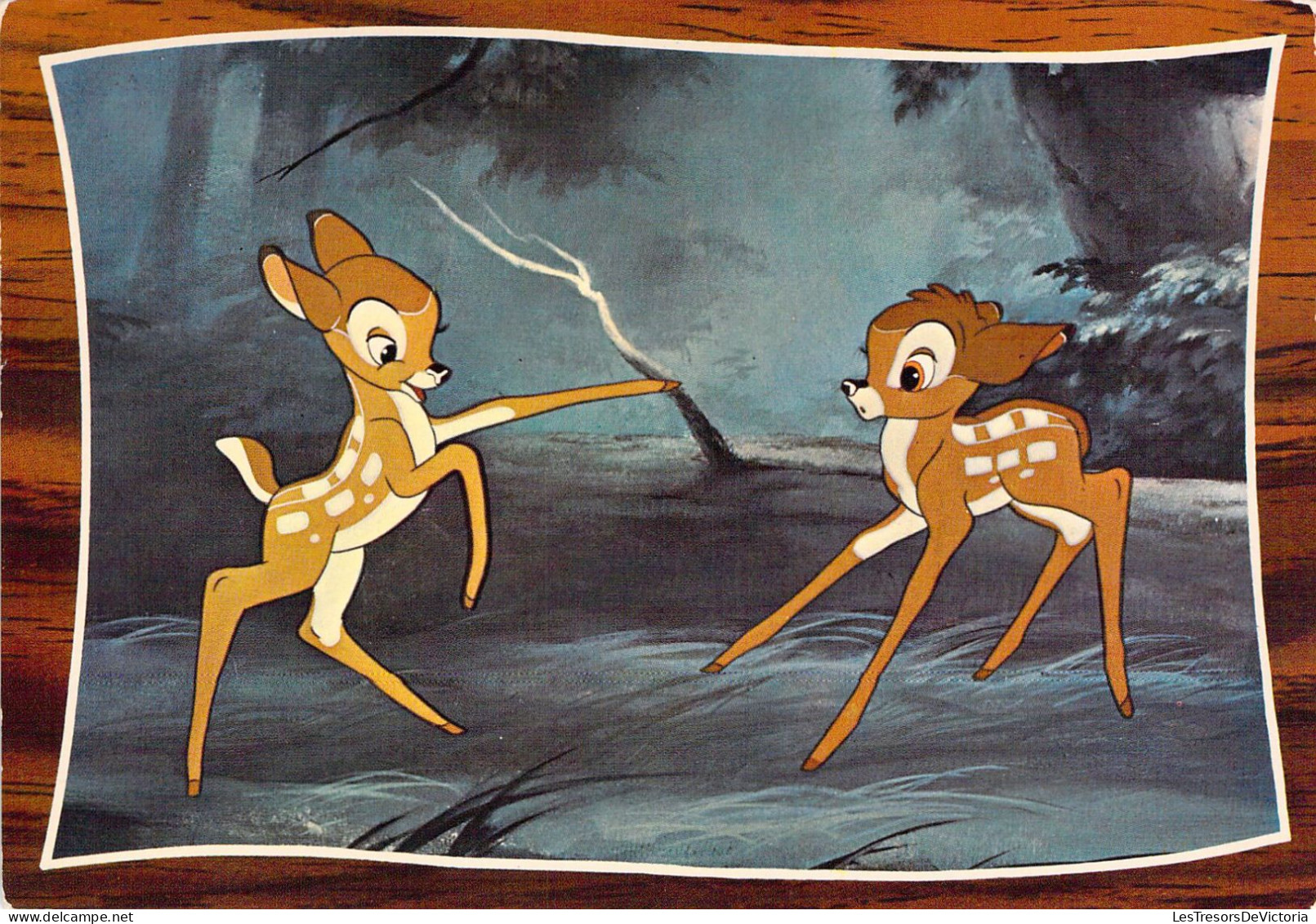 DISNEY - BAMBI Et Autre Bambi - Carte Postale Ancienne - Otros & Sin Clasificación