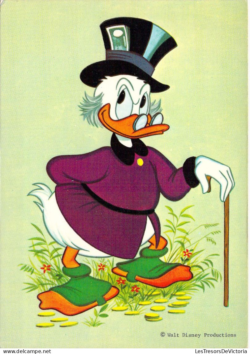 DISNEY - Picsou - Carte Postale Ancienne - Altri & Non Classificati