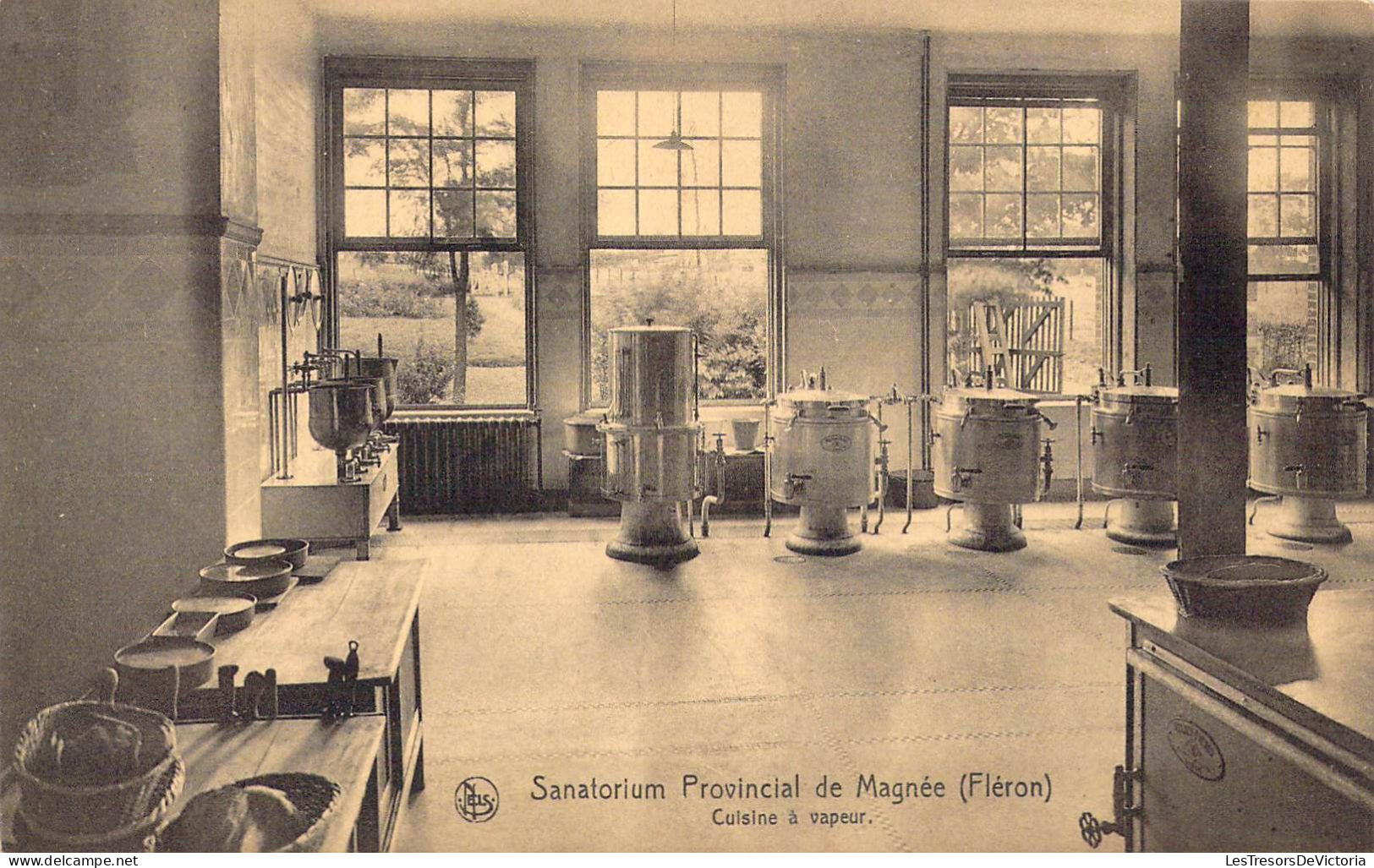 BELGIQUE - Fléron - Sanatorium Provincial De Magnée - Cuisine à Vapeur - Carte Postale Ancienne - Fléron