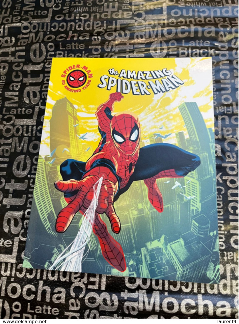 (folder 31-7-2023) Australia Post - 2022 Folder + Spiderman (Presentation Pack + Stickers + Cover) - Presentation Packs