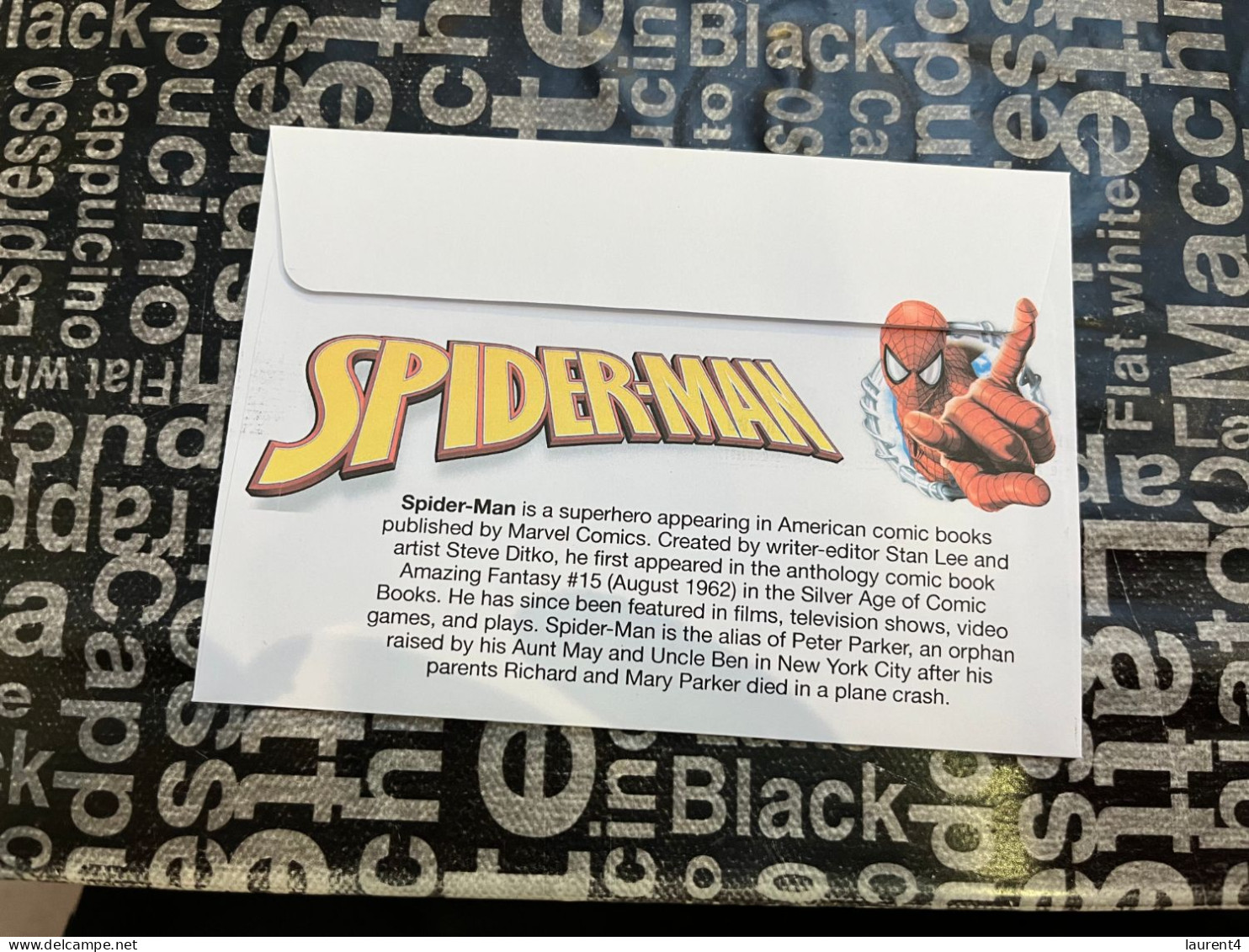(folder 31-7-2023) Australia Post - 2022 Folder + Spiderman (Presentation Pack + Stickers + Cover) - Presentation Packs