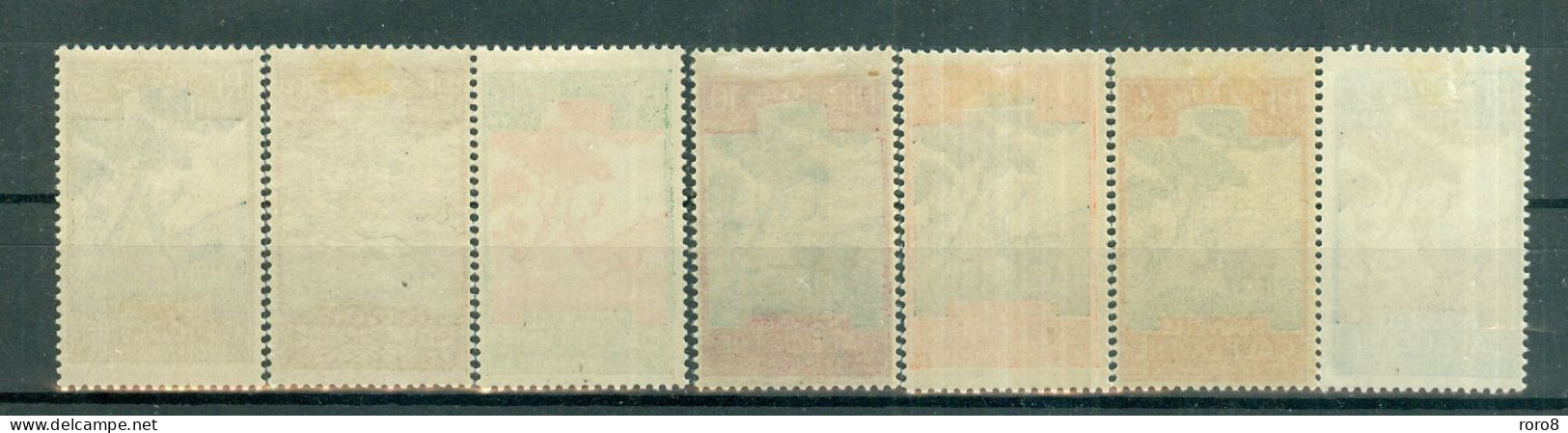 NOUVELLE-CALEDONIE - Timbres-taxe N°26* à 38* MH Trace De Charnière SCAN DU VERSO. Cerf Et Niaouli. - Timbres-taxe