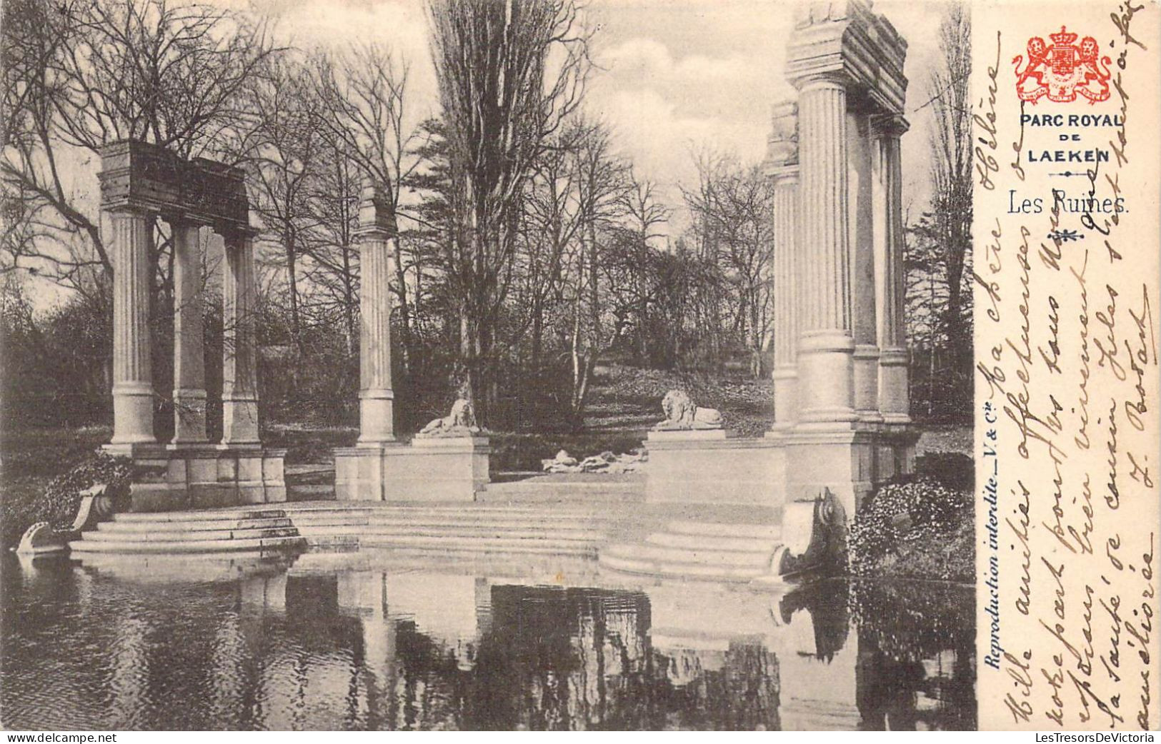 BELGIQUE - Bruxelles - Laeken - Parc Royal De Laeken - Carte Postale Ancienne - Bossen, Parken, Tuinen