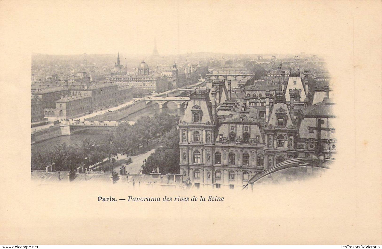 FRANCE - 75 - Paris - Panorama Des Rives De La Seine - Carte Postale Ancienne - Andere & Zonder Classificatie