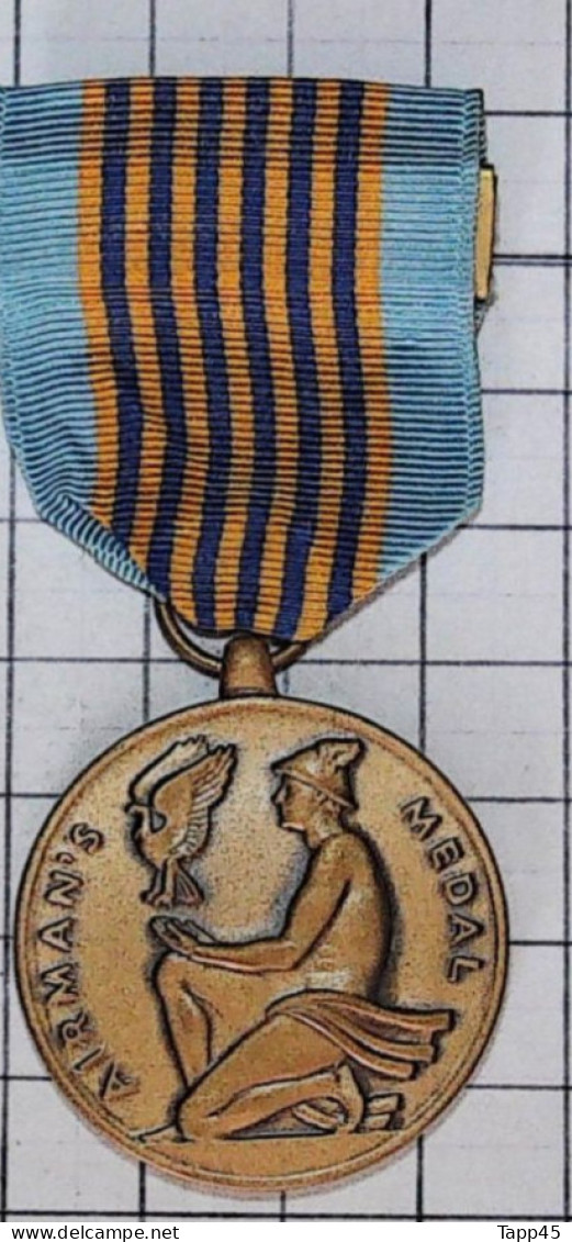 Médaille De L’aviateur  > Airman's Medal  > Réf:Cl USA P 1/3 - Estados Unidos