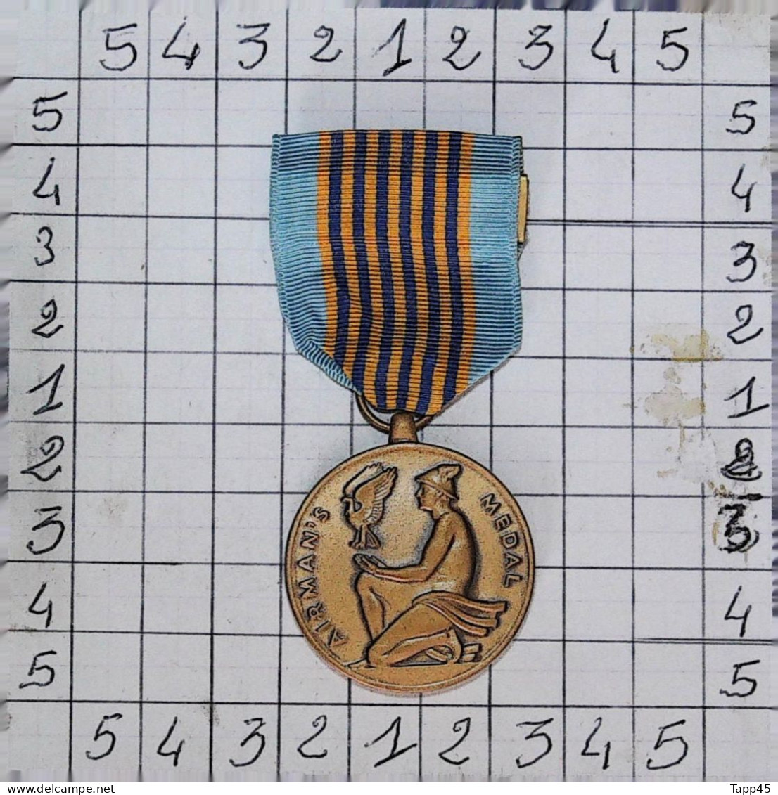 Médaille De L’aviateur  > Airman's Medal  > Réf:Cl USA P 1/3 - Stati Uniti