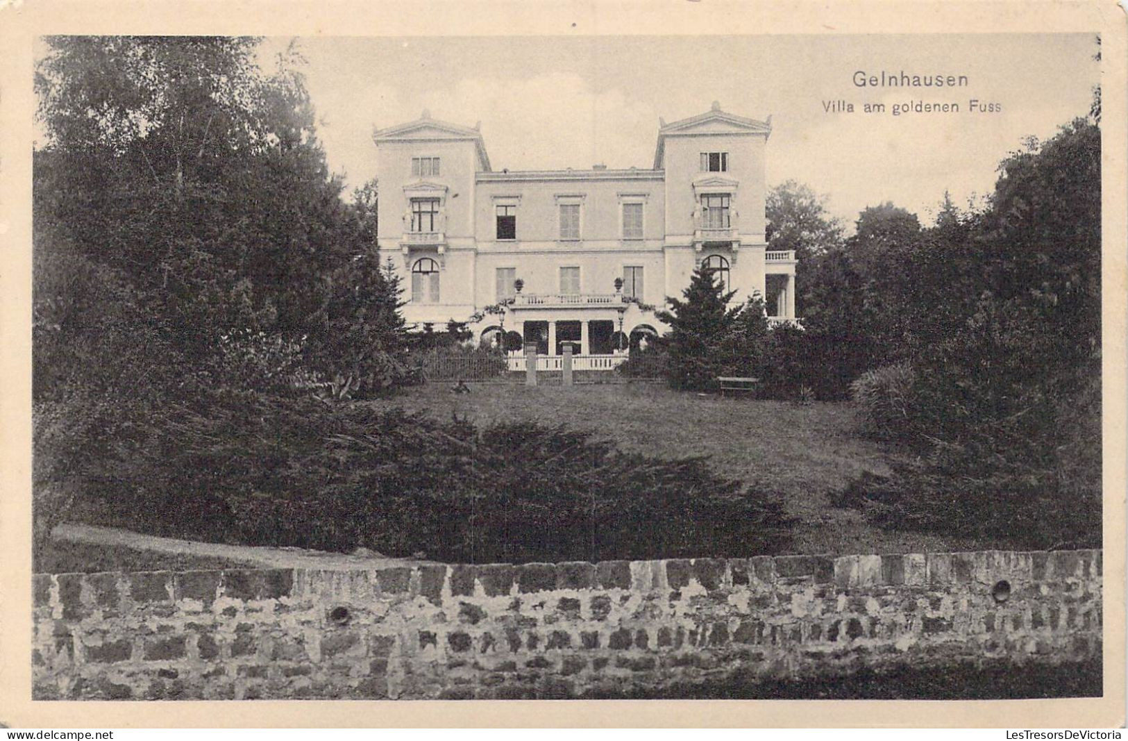 ALLEMAGNE - Gelnhausen - Villa Am Goldenen Fuss - Carte Postale Ancienne - Gelnhausen