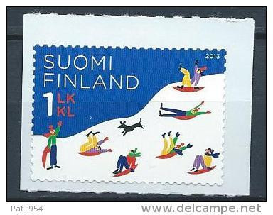 Finlande 2013 N°2181 Neuf Jeux De Neige, Luge - Unused Stamps