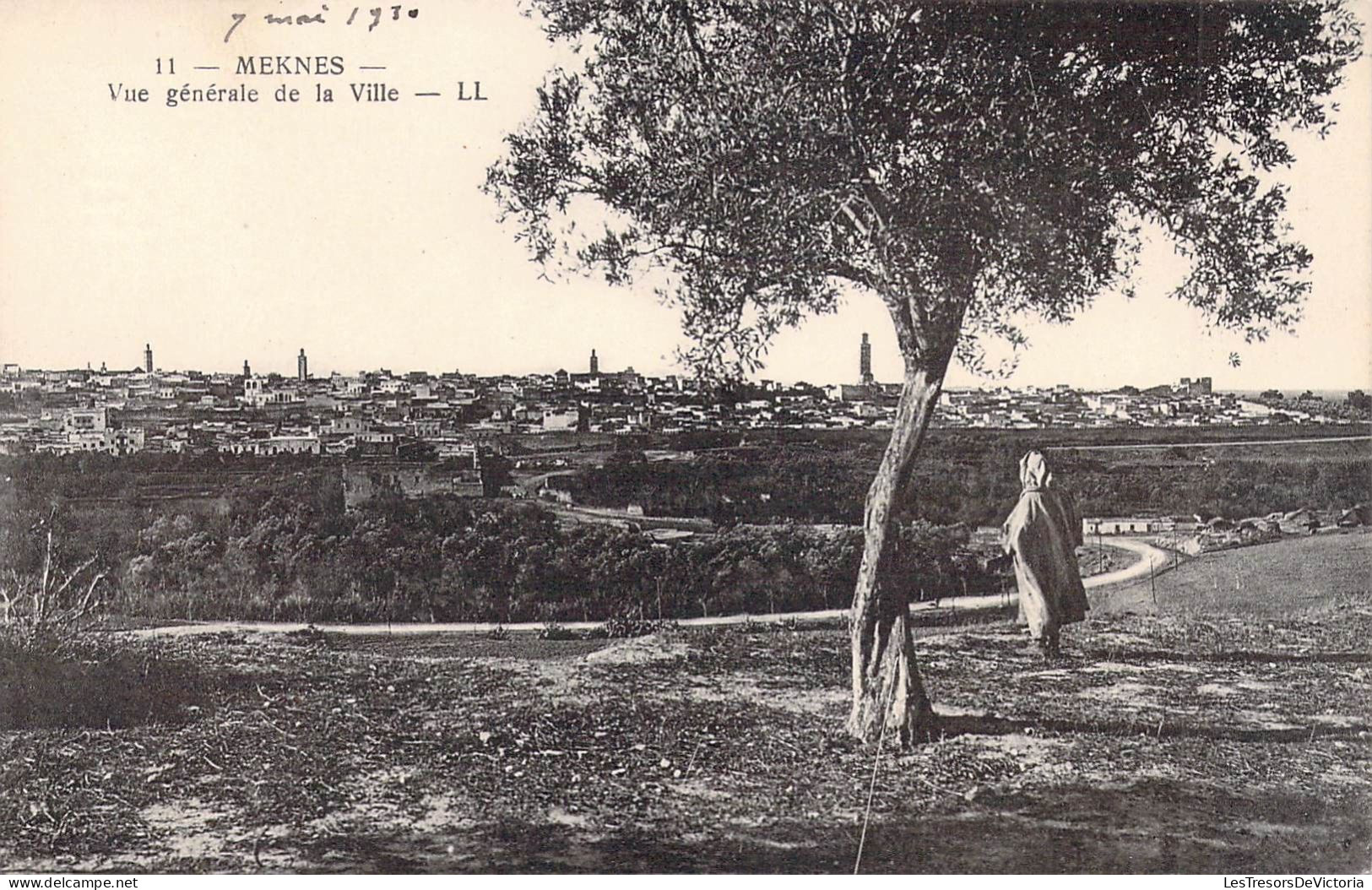 AFRIQUE - MAROC - MEKNES - Vue Générale De La Ville - LL - Carte Postale Ancienne - Meknès