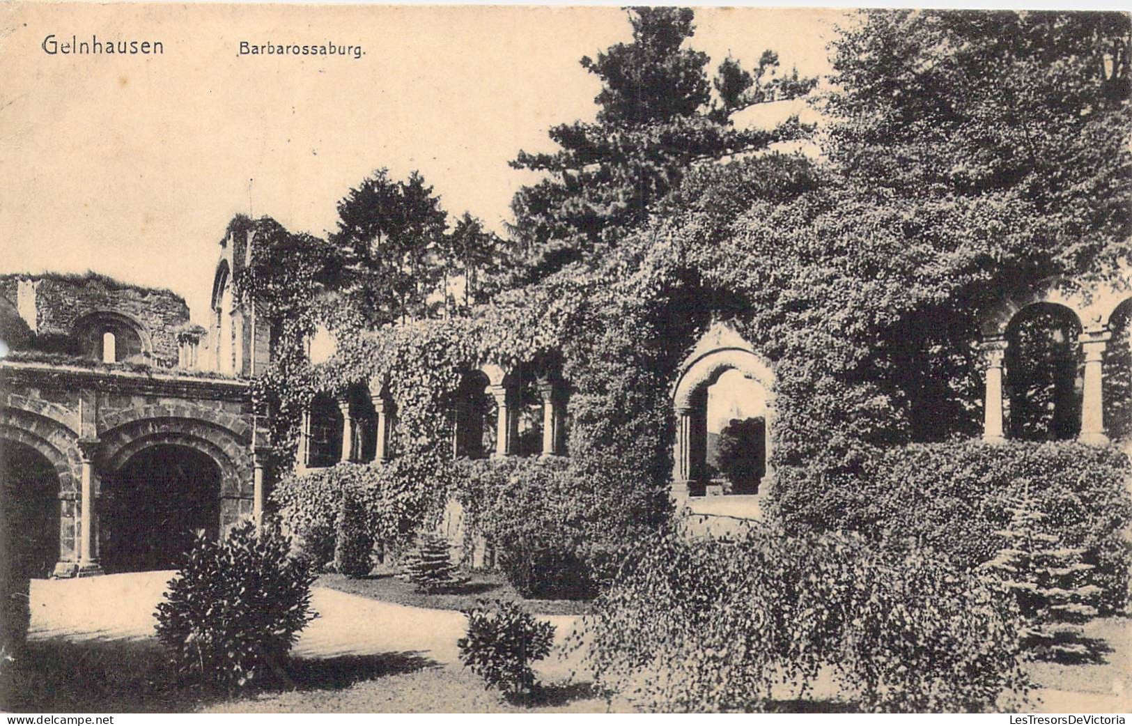 ALLEMAGNE - Gelnhausen - Barbarossaburg - Carte Postale Ancienne - Gelnhausen