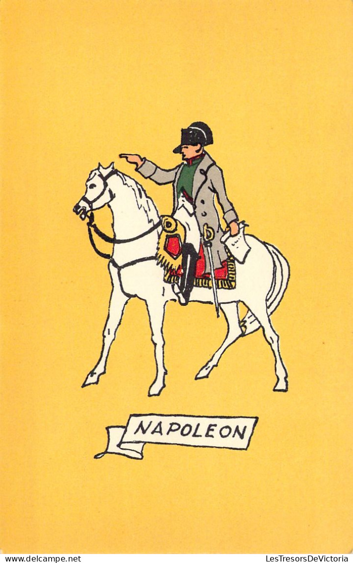 NAPOLEON  - Illustration Non Signée - Carte Postale Ancienne - Historische Figuren