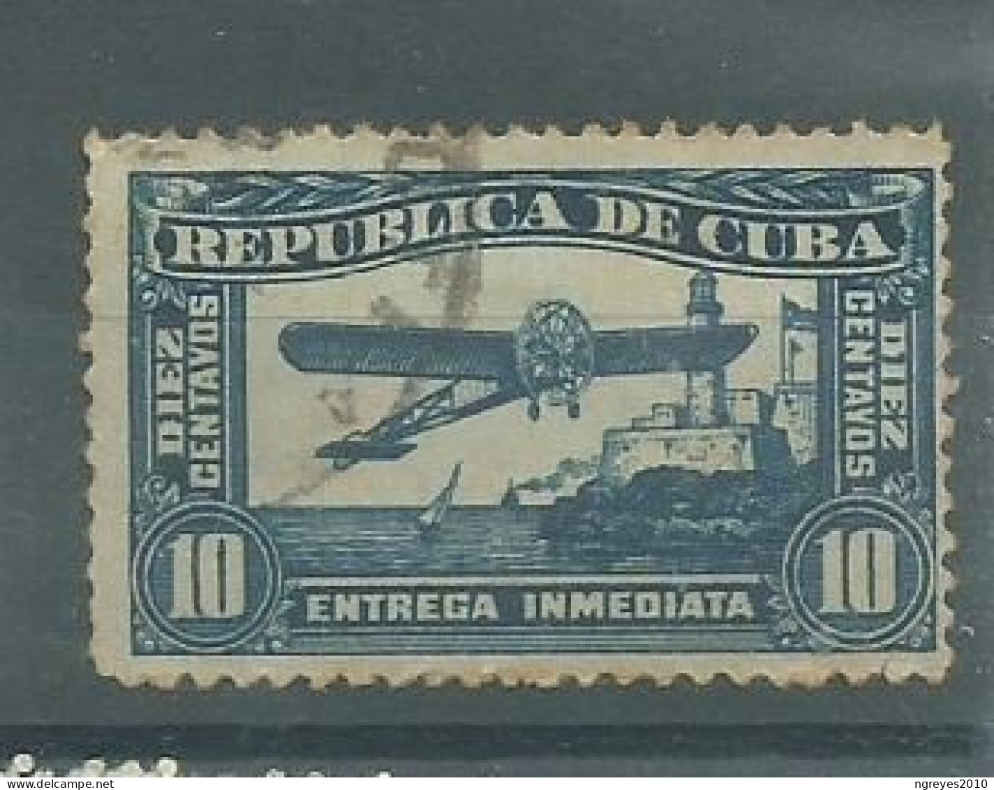 230044360  CUBA  YVERT TPLPE Nº4 - Impuestos