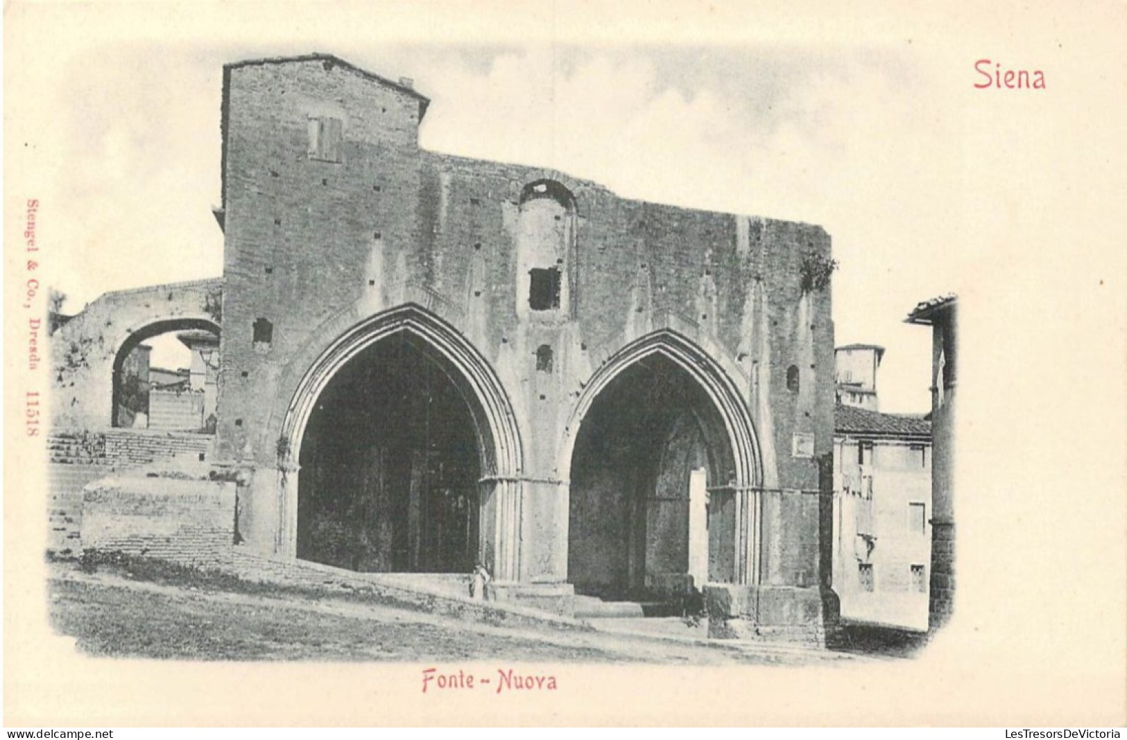 ITALIE - Siena - Fonte - Nuova - Carte Postale Ancienne - Siena