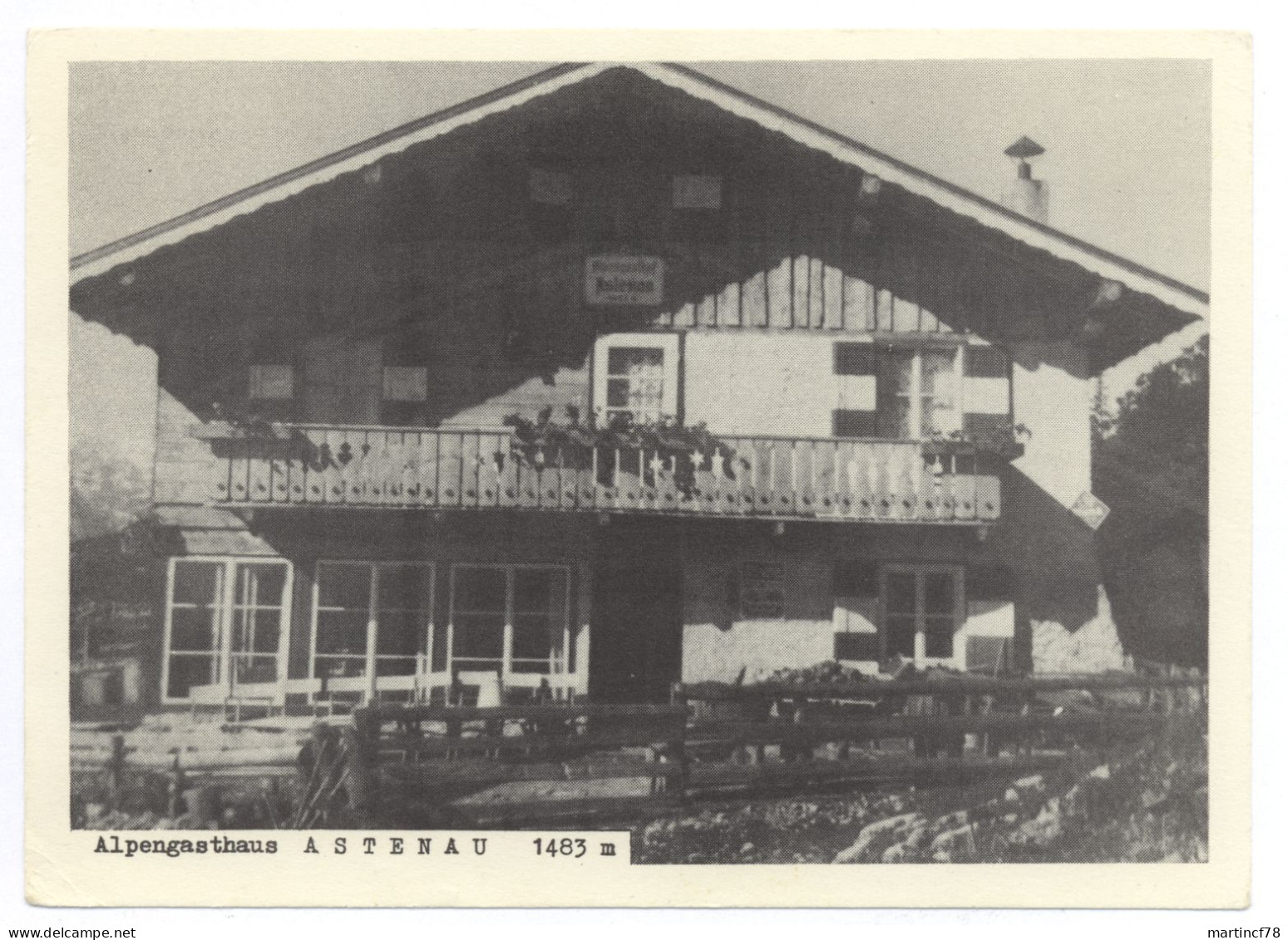 Österreich Jenbach Tirol Alpengasthaus Astenau 1483 M Besitzer Anton Biechl - Jenbach