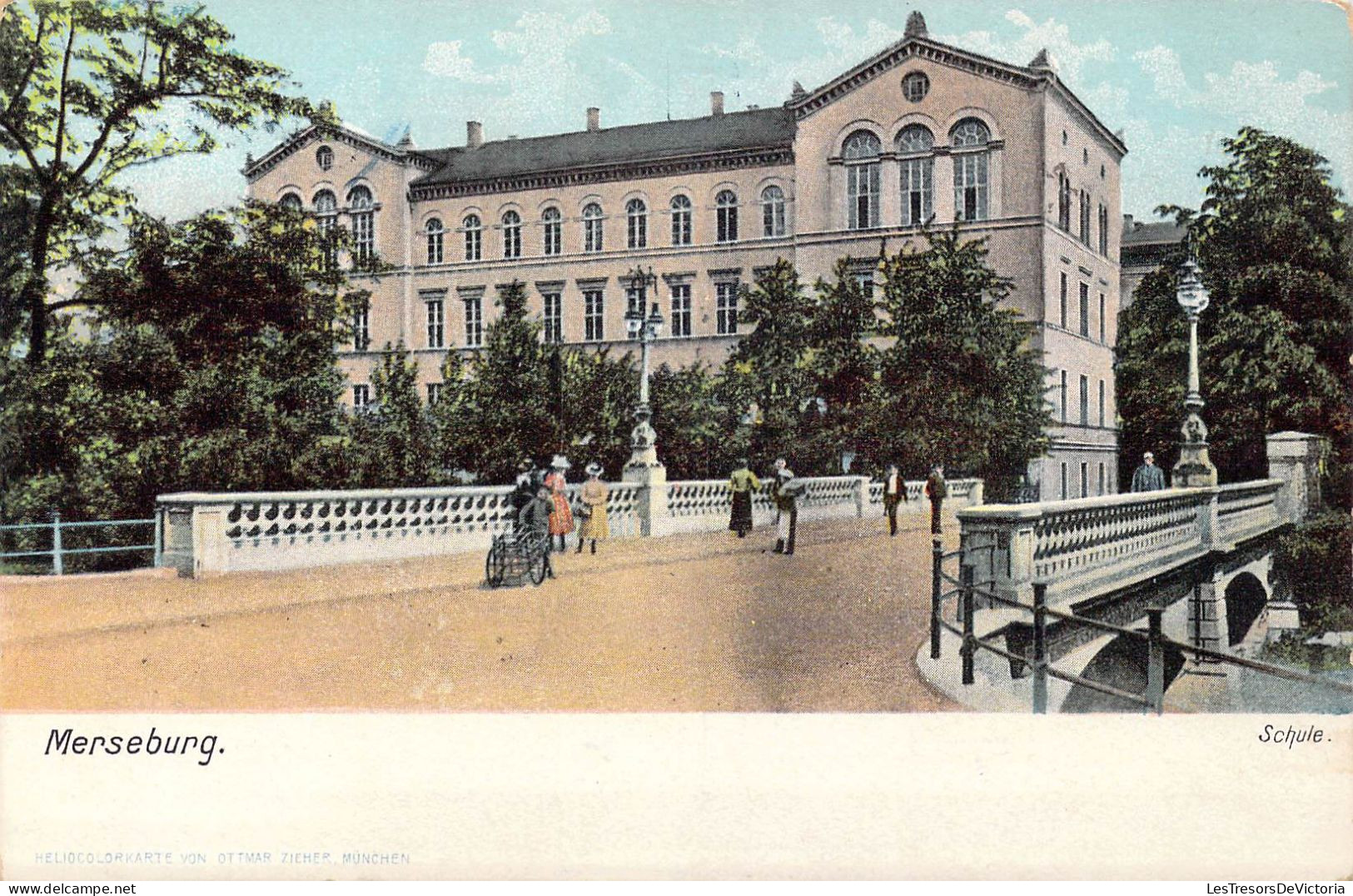 ALLEMAGNE - Merseburg - Schule - Carte Postale Ancienne - Merseburg