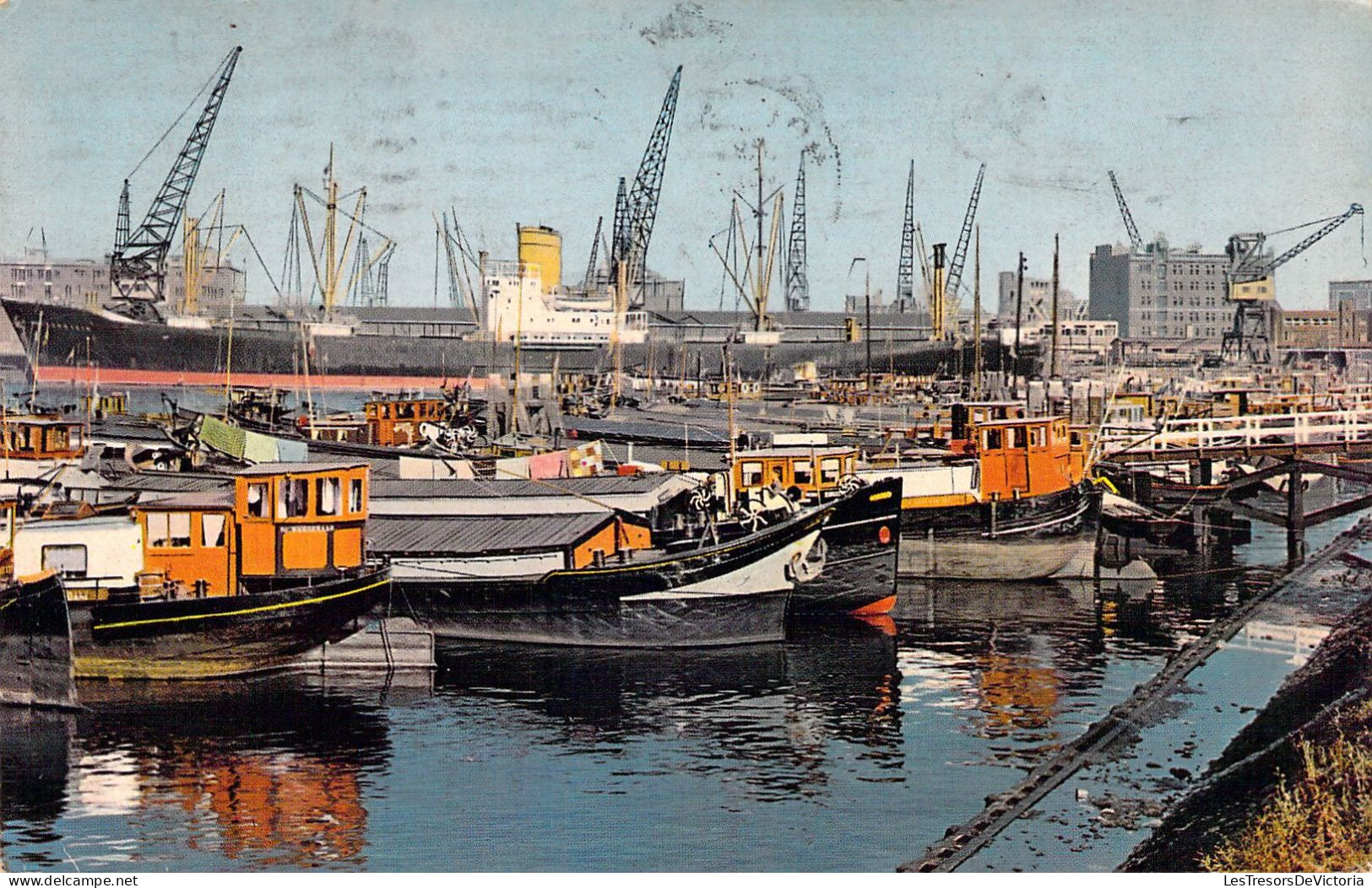 PAYS BAS - Rotterdam - Havengezicht - Carte Postale Ancienne - Altri & Non Classificati