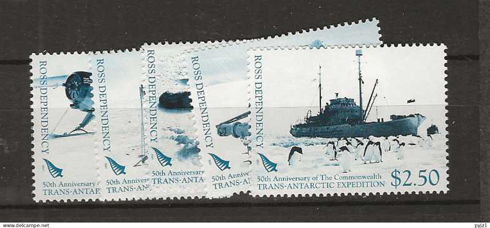 2007 MNH Ross Dependency Mi 104-08 Postfris** - Ongebruikt