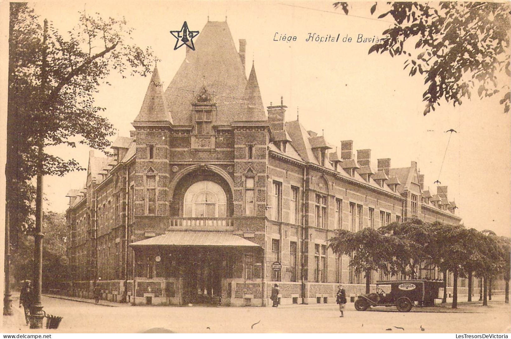 BELGIQUE - Liège - Hôpital De Bavière - Carte Postale Ancienne - Liège