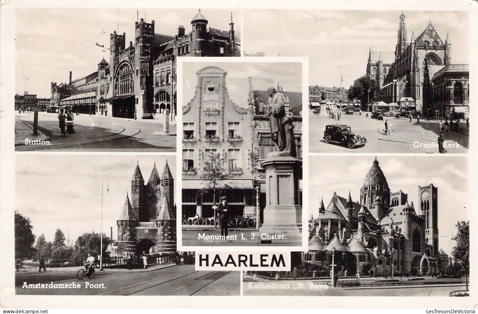 PAYS BAS - HAARLEM - Multi Vues - Carte Postale Ancienne - Other & Unclassified