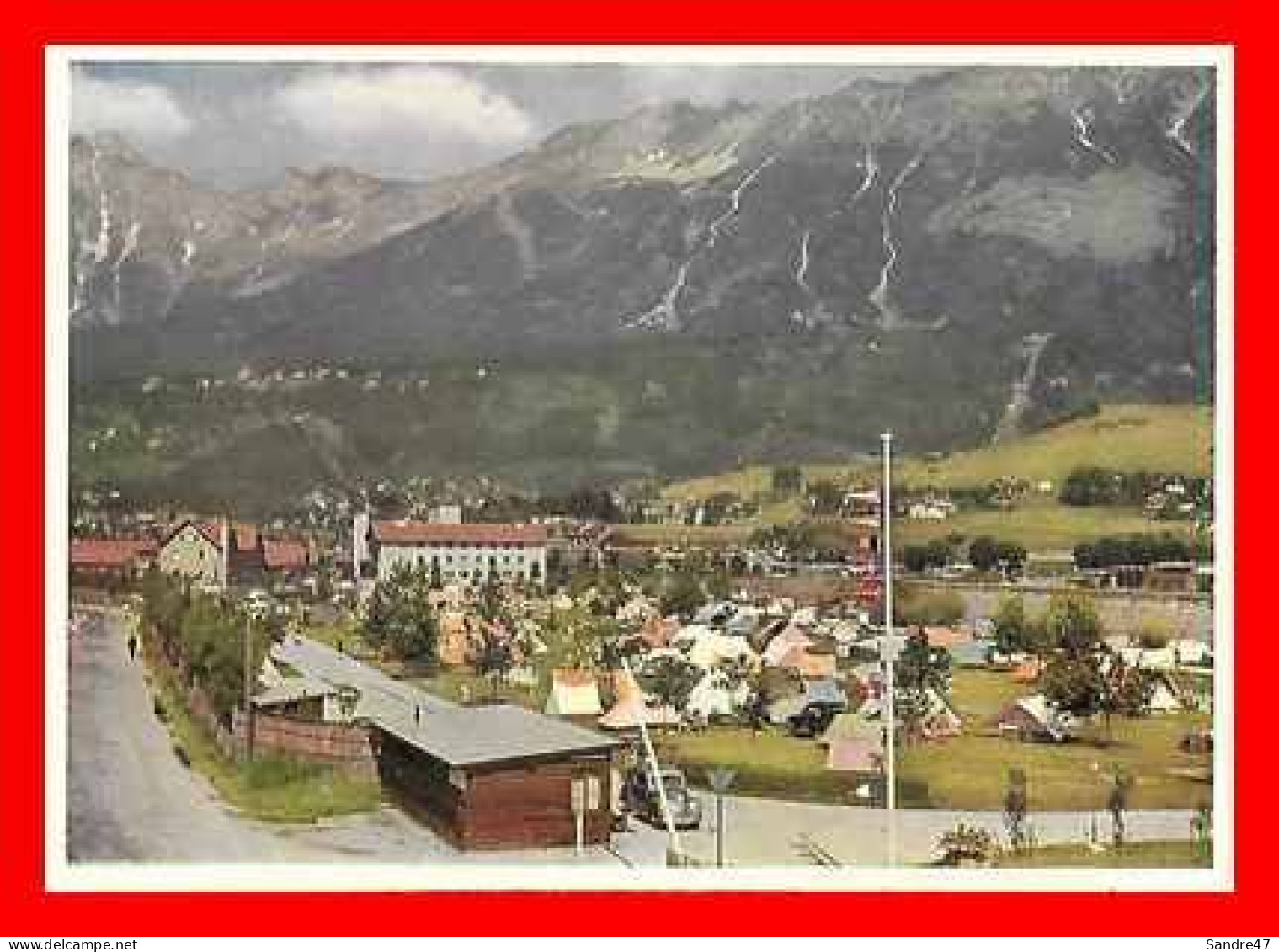 CPSM/gf REICHENAU (Autriche)  Städt Campingplatz, Im Osten Innsbrucks, Am Inn Gelegen...*1072 - Feldkirchen In Kärnten