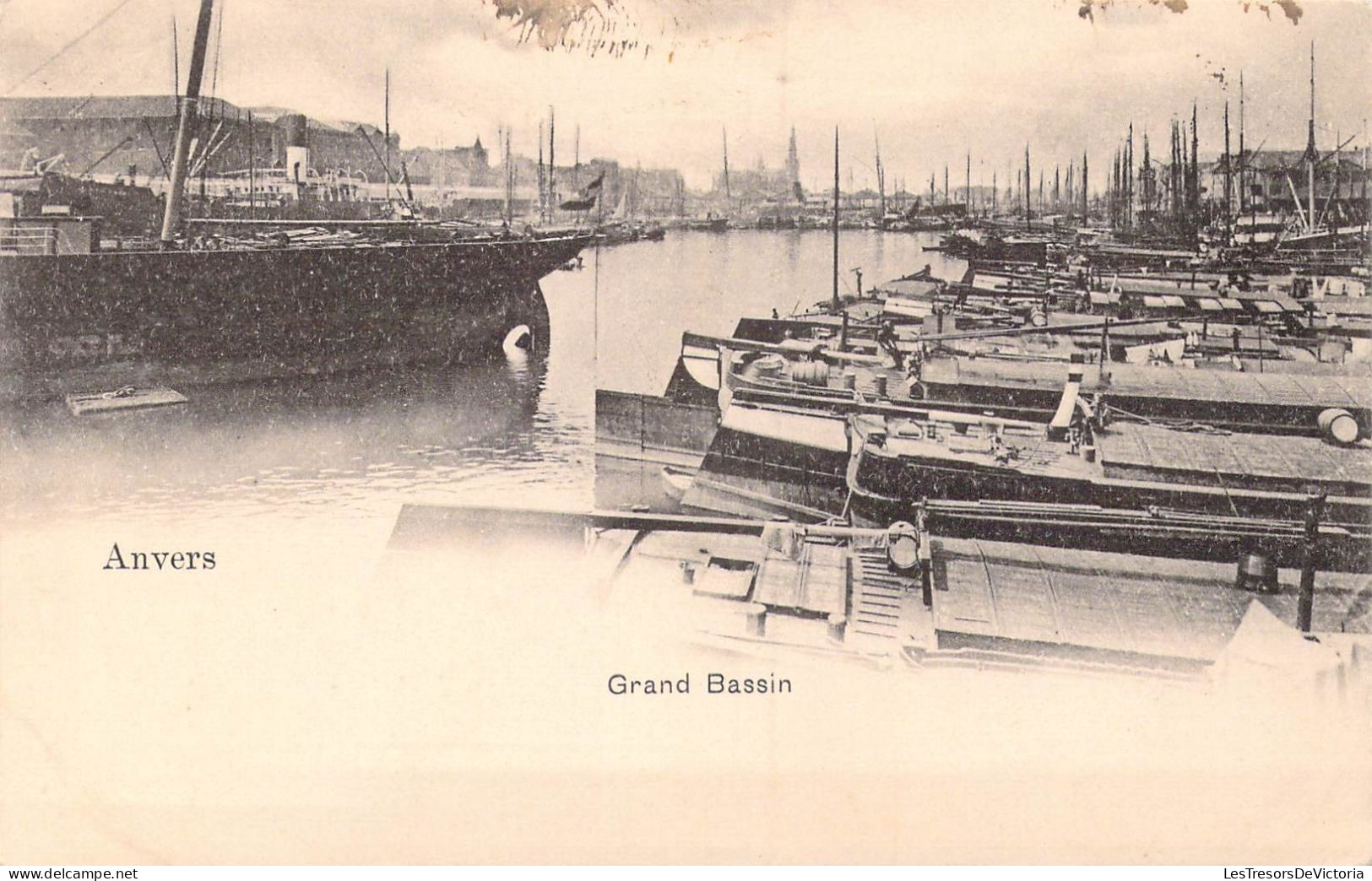 BELGIQUE - Anvers - Grand Bassin - Carte Postale Ancienne - Antwerpen