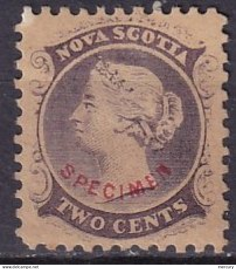 NOUVELLE-ECOSSE - 2 C. SPECIMEN De 1860 FAUX - Used Stamps