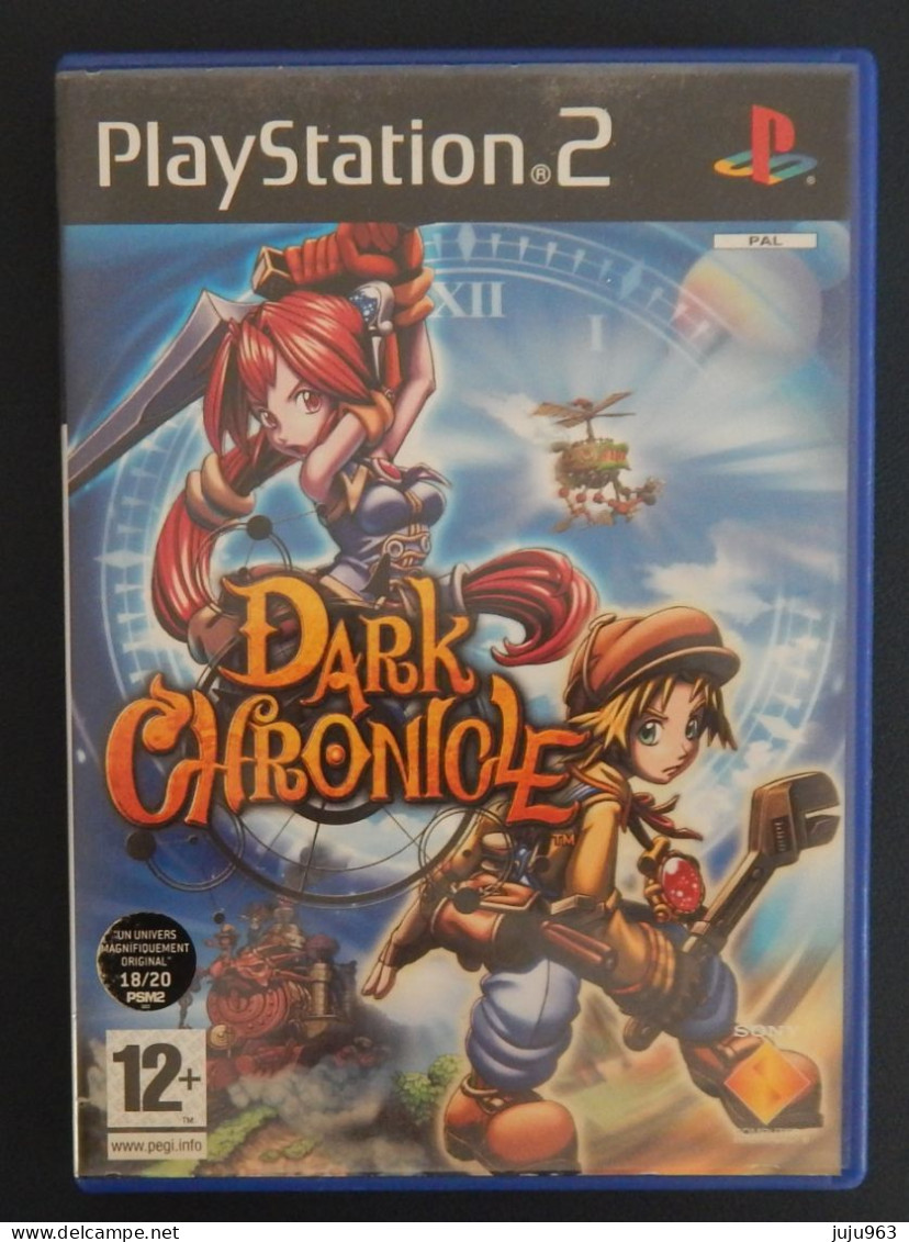 SONY PLAYSTATION 2 "DARK CHRONICLE" VOIR 2 SCANS OCCASION - Playstation 2