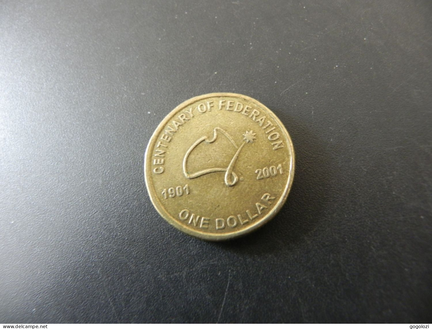 Australia 1 Dollar 2001 - Centenary Of Federation - Dollar