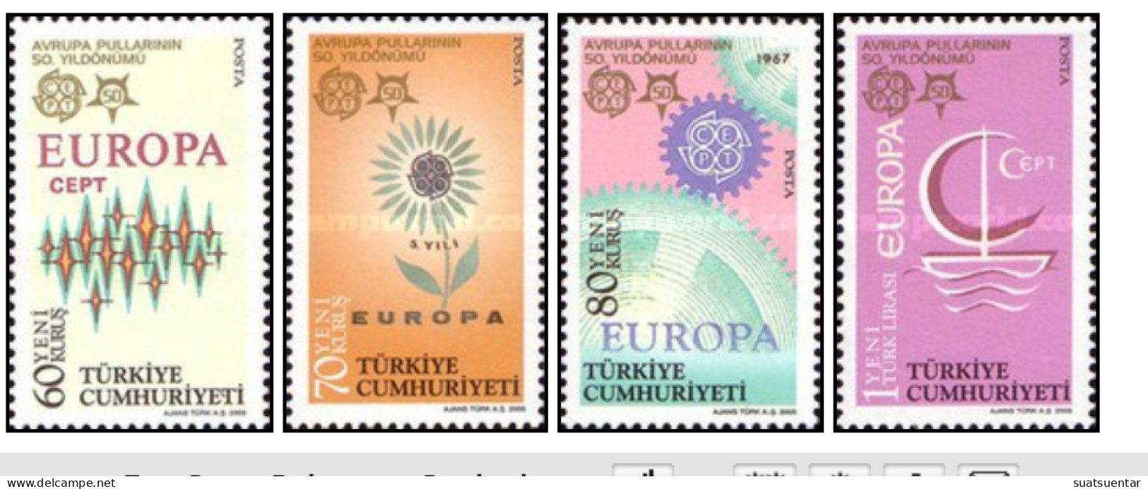 2005 The 50th Anniversary Of EUROPA Stamps MNH - Neufs