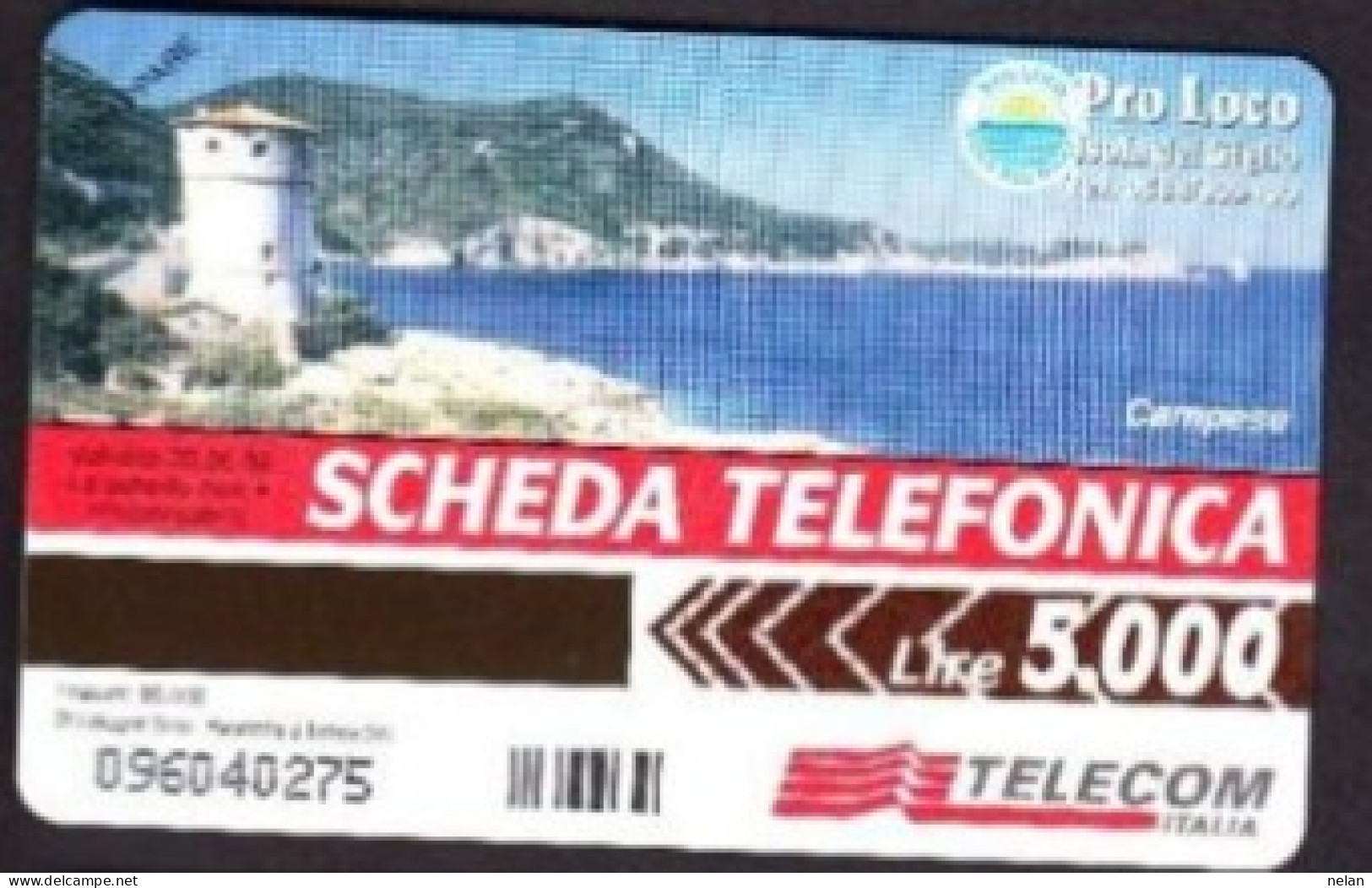 SCHEDA TELEFONICA - ITALIA - TELECOM - NUOVA - ISOLA DEL GIGLIO - Öff. Sonderausgaben